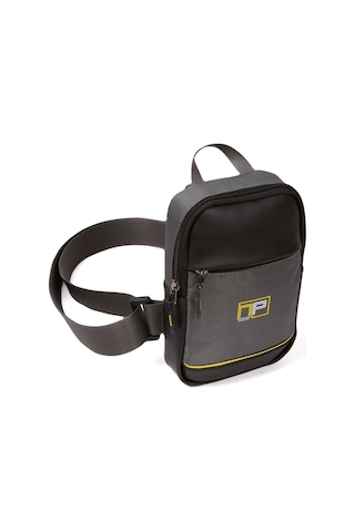 Newish Polo Body Bag Çapraz Göğüs Ve Sırt Çantası -qatro Mini 571 Gri