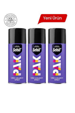 3x Leke Çıkarıcı Sprey Kumaşlarda Yağ Ve İnatçı Lekeler İçin Pratik Çözüm