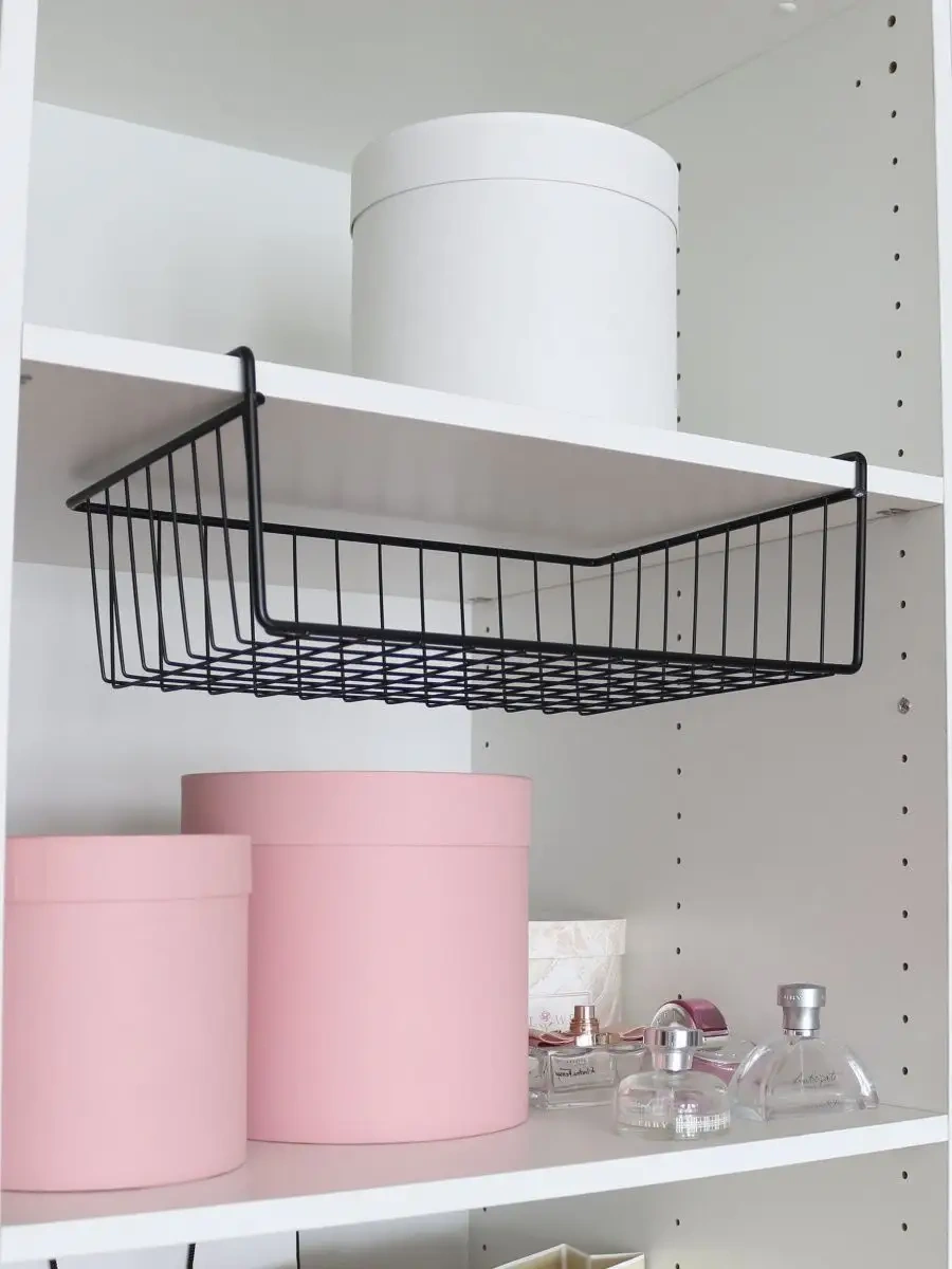 Domersi Mutfağa Metal Askılı Depolama Sepeti 75744275 Siyah