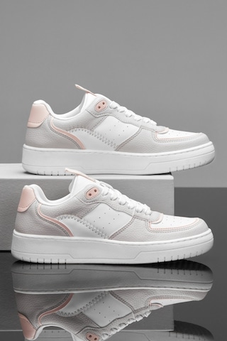 Dark Seer Ds Alley Sneaker 2025 Kadın Beyaz-pudra