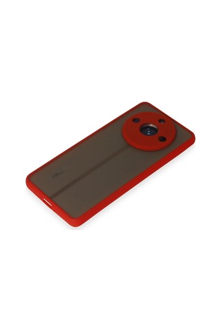 Newface Realme 11 Pro Kılıf Montreal Silikon Kapak Glblseme - 16 - Kırmızı