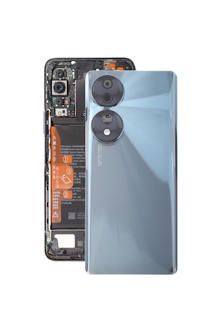 For Honor 70 Kamera Lensli Arka Kapak Yeşil