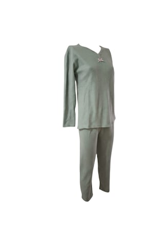 Rüyam Pamuklu Kadın Pijama Takımı Yeşil