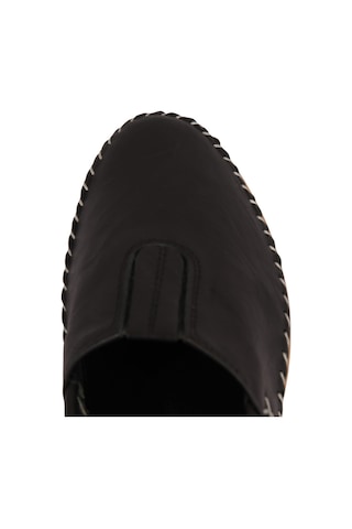 Napa Shoes Nefes Alan Hakiki Deri Rahat Taban Kadın Casual Ayakkabı Napa-108 Siyah