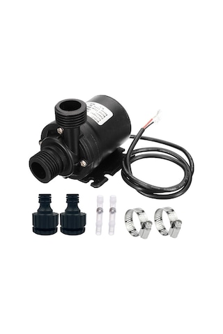 Sones 5m Kaldırma Fırçasız Motorlu Seramik Şaft Çekirdekli Takviye Pompası, Özellikler: Dc12v Cıplak Tel