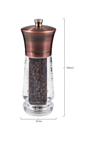 Cole & Mason H321941 Exford Antik 160mm Tuz&biber Değirmeni Seti Çok Renkli