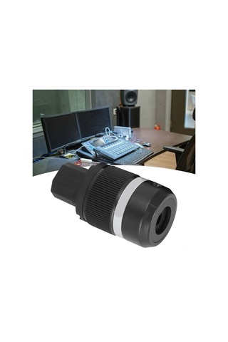 Tenfowee Monosaudio F100r Iec Ses Güç Prizi - Saf Bakırlı, Gümüş/paladyum/rodyum Kaplı, 100-250v, Profesyonel Görüntü Cihazları İçin