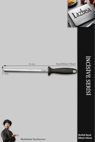 Lazbisa MFT-245 İncisive Serisi Masat Mutfak Bıçak Bileme Aleti Masatı