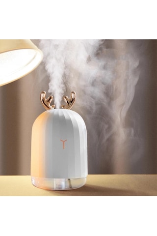 Sevimli Hava Nemlendirici Buhar Makinesi Lovely Humidifier Led Işıklı Aroma Difüzörü