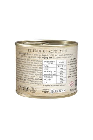 Konet Etli Nohut 200 G
