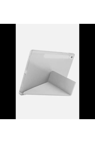 Samsung Uyumlu Galaxy Tab S10 Fe Plus 13.1 Kalemlikli Mars Tablet Kılıfı - Gri Diğer