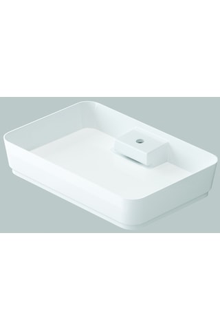 Idevit Slim Dikdörtgen Gizli Gider Çanak Lavabo 60CM Dahil