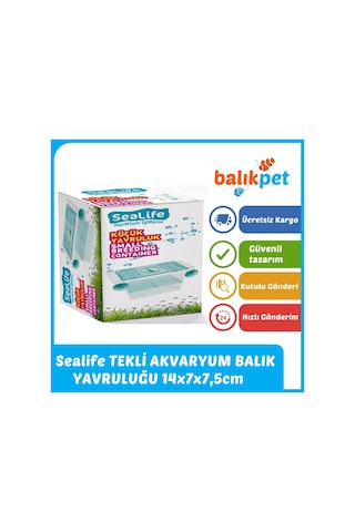 Küçük Akvaryum Balık Yavruluk Yavruluğu 14 5x7x7 5cm