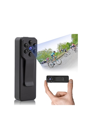 Secumore Gece Görüşlü 1080p Mini Vücut Kamerası