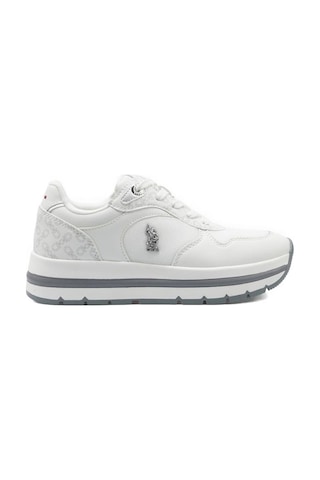 U.S. Polo Assn. U.s. Polo Assn. Shery 6fx 102157890 Kadın Spor Ayakkabı Beyaz 36-40