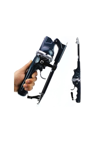 Novahub Takım Taşınabilir Teleskopik Paslanmaz Çelik Katlanır Olta 1.38m Kullanışlı Ve Dayanıklı