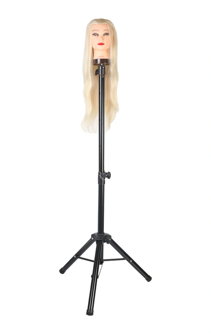 Kuaför Eğitim Mankeni İçin Metal Tripod / Siyah + Taşıma Çantası - Ybve-713990 Karışık - Çok Renkli