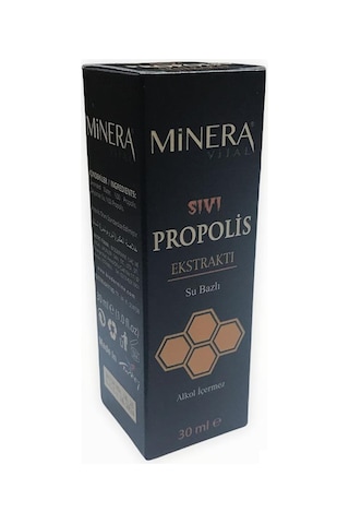 Minera %30 Propolis Saf Sıvı Ekstrakt 30 Ml