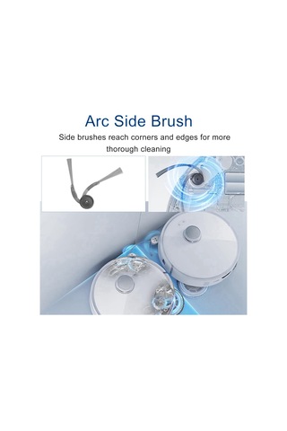 Snoweagle Roborock Saros 10 Elektrikli Süpürge Parçaları Ana Yan Fırça