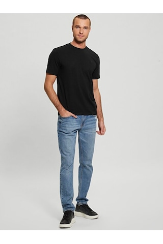 Guess Erkek Siyah T-shirt Çok Renkli