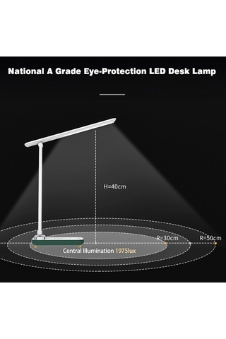 Cbtx Tb-76s Dokunmatik Kontrol Led Masa Lambası Göz Koruması Kısılabilir Masa Lambası, Usb İle Çalışan
