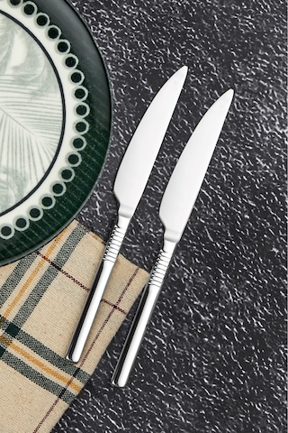 Cooker 2'lı Heybeli Paslanmaz Çelik Tatlı Bıçağı Ckr2170 Çelik