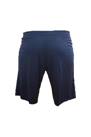 Baskılı Unisex Lacivert Polyester Şort L Beden Mavi