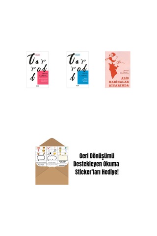 Bulmacalar Diyarına Yolculuk + Alice Aynanın İçinde + Alis Harikalar Diyarında + Okuma Sticker'ları