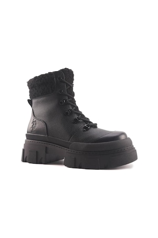 U.s. Polo Assn. Ally 4pr 101914215 Kadın Bot Siyah 36-40 Siyah