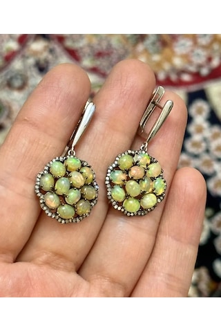 Opal Elmas Küpe 052