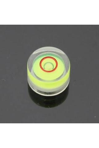 Maiyame Küçük Dairesel Seviye Aleti 25x10mm - Mikro Dengeleyici, Kompakt Seviye Cihazı