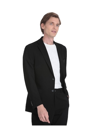 Hatemoğlu Siyah Slim Fit Mono Yaka Casual Takım Elbise 36294 Siyah