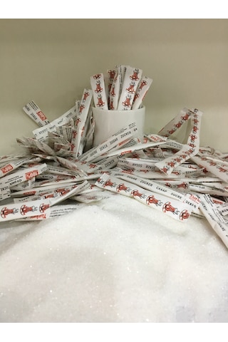 Stick Şeker Beyaz Toz Şeker Tatlandırıcı 2.5 G