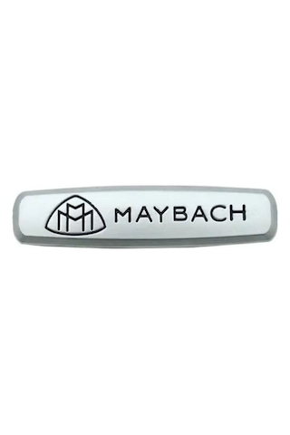 Mercedes-maybach Ön Koltuk Arkası 3d Emblem Lüks Araç İçi Dekoratif Logo - Yan Logo