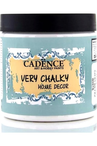 Cadence Very Chalky Mobilya Boyası 500 ML Ch01 Beyaz