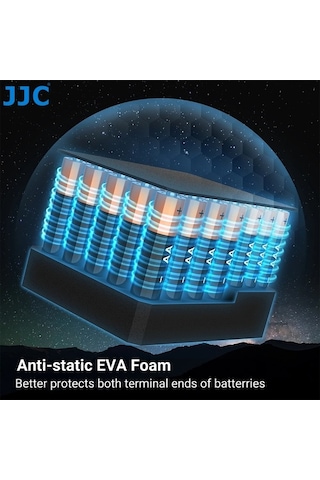 Novahub Su Geçirmez 18650/aa/aaa Pil Kutusu - Jjc Jbc Serisi Pil Kılıfı