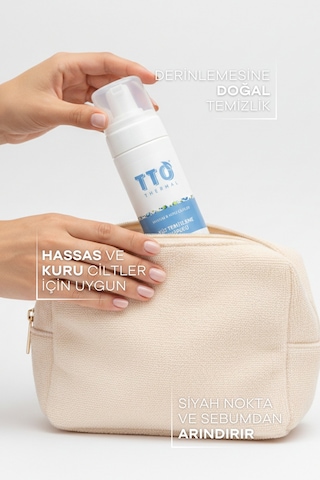 Tto Thermal Mini Yüz Temizleme Köpüğü 100 Ml Seyahat Boy Derin Temizlik