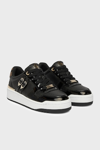 Guess Maggnet Logolu Sneaker Ayakkabı Flfmagele12 Kadın Ayakkabı Flfmag Ele12 Black Siyah