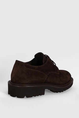 Lufian Scott Erkek Deri Ayakkabı Kahverengi Kahverengi 112230217100400 Kahverengi