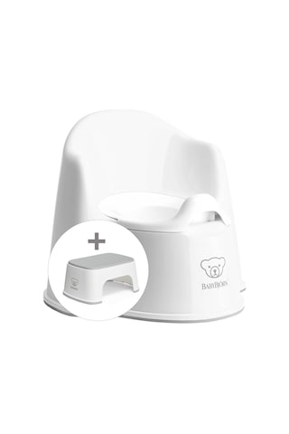 Babybjörn Eğitici Koltuk Oturak & Safe Step Banyo Basamağı / Whit