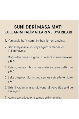 Mouse Pad Kırmızı Masa Matı 140x80cm Suni Deri Desk Mat Premium