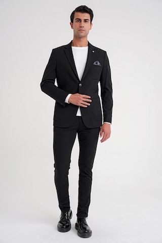 C 697 Ceket Regular Fit Siyah-1 Casual Siyah