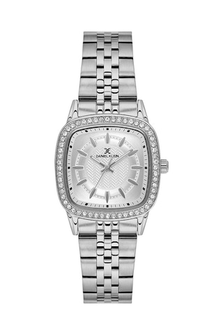 Danıel Kleın Dk102-dk.1.13944-7 Kare Taşlı Kadın Kol Saati Gümüş