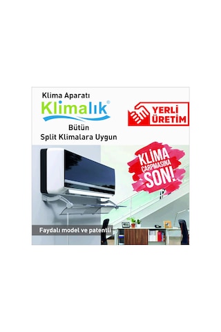 Split Klima Aparatı - Klima Hava Yönlendirici - Klima Siperlik