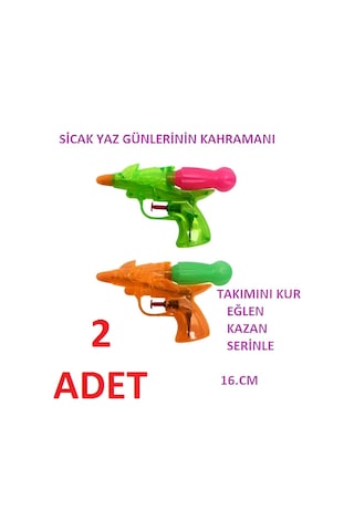 Şehrin Savaşcıları 2 Li Su Tabancası