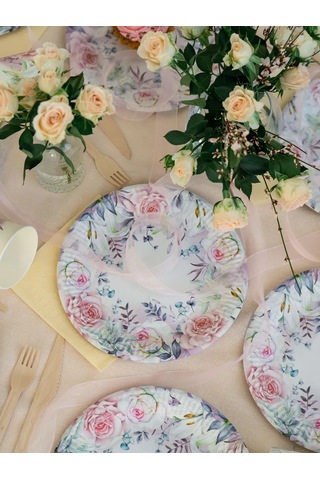 Albeta Evlilik İçin Tek Kullanımlık Kağıt Tabakları 50'li Set 257972724 50