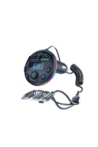 Torima G14 Bluetoot Fm Transmitter Fm Verici 36w Pd Giriş Type C- Microusb -lightning Şarj Girişi