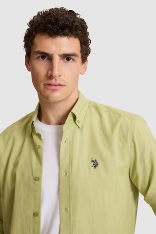 U.S. Polo Assn. U.s. Polo Assn. Erkek Çağla Gömlek Basic 50324660-vr016 Cagla