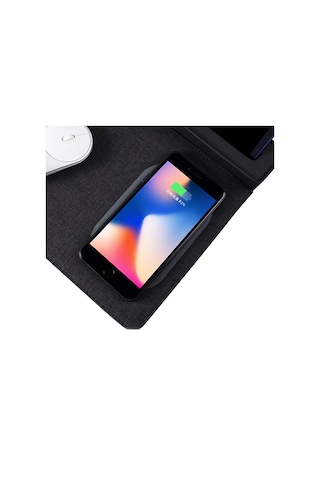 Kablosuz Şarjlı Kalemlikli Tablet Tutuculu Mousepad Al4215