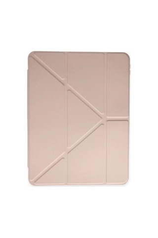 Apple iPad Uyumlu 9.7 2018 Kılıf Kalemlikli Mars Tablet Kılıfı - Rose Gold